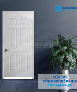 Cửa Gỗ HDF 6A-C1 3-SGD