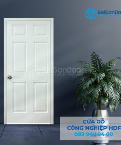 Cửa Gỗ HDF 6A-C1 4-SGD